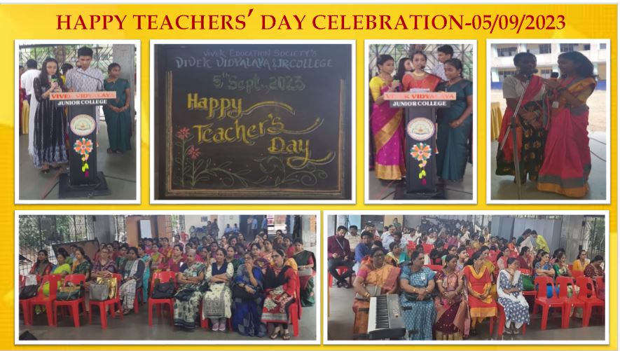 TEACHERS DAY CELEBRATIONS ON 05/09/2023